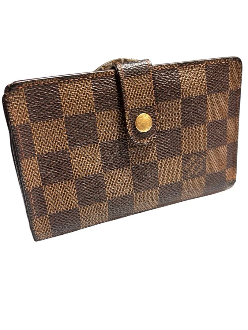 【極美品】ルイヴィトン モノグラム 折り財布 ポルトモネビエ ヴィエノワ がま口