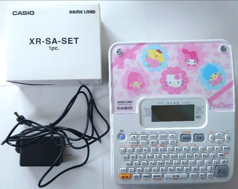 ☆値下げ！CASIO KL-SA10 サンリオ テプラ本体＋ テープセット