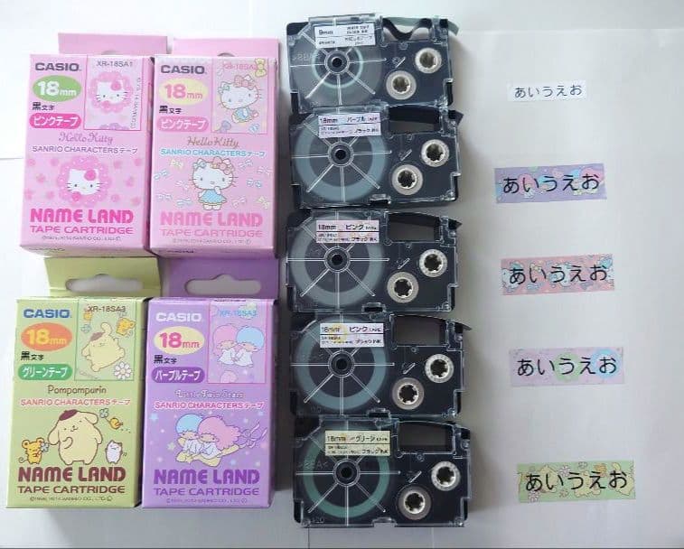 ☆値下げ！CASIO KL-SA10 サンリオ テプラ本体＋ テープセット