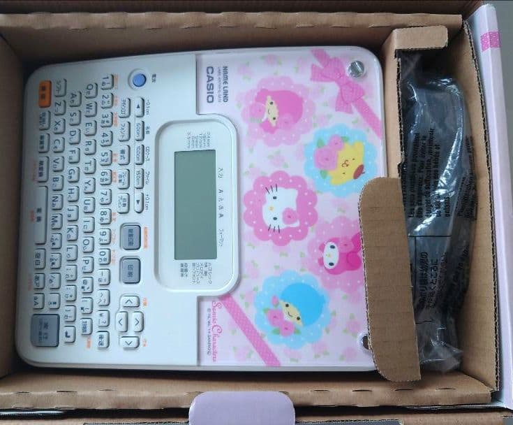 ☆値下げ！CASIO KL-SA10 サンリオ テプラ本体＋ テープセット