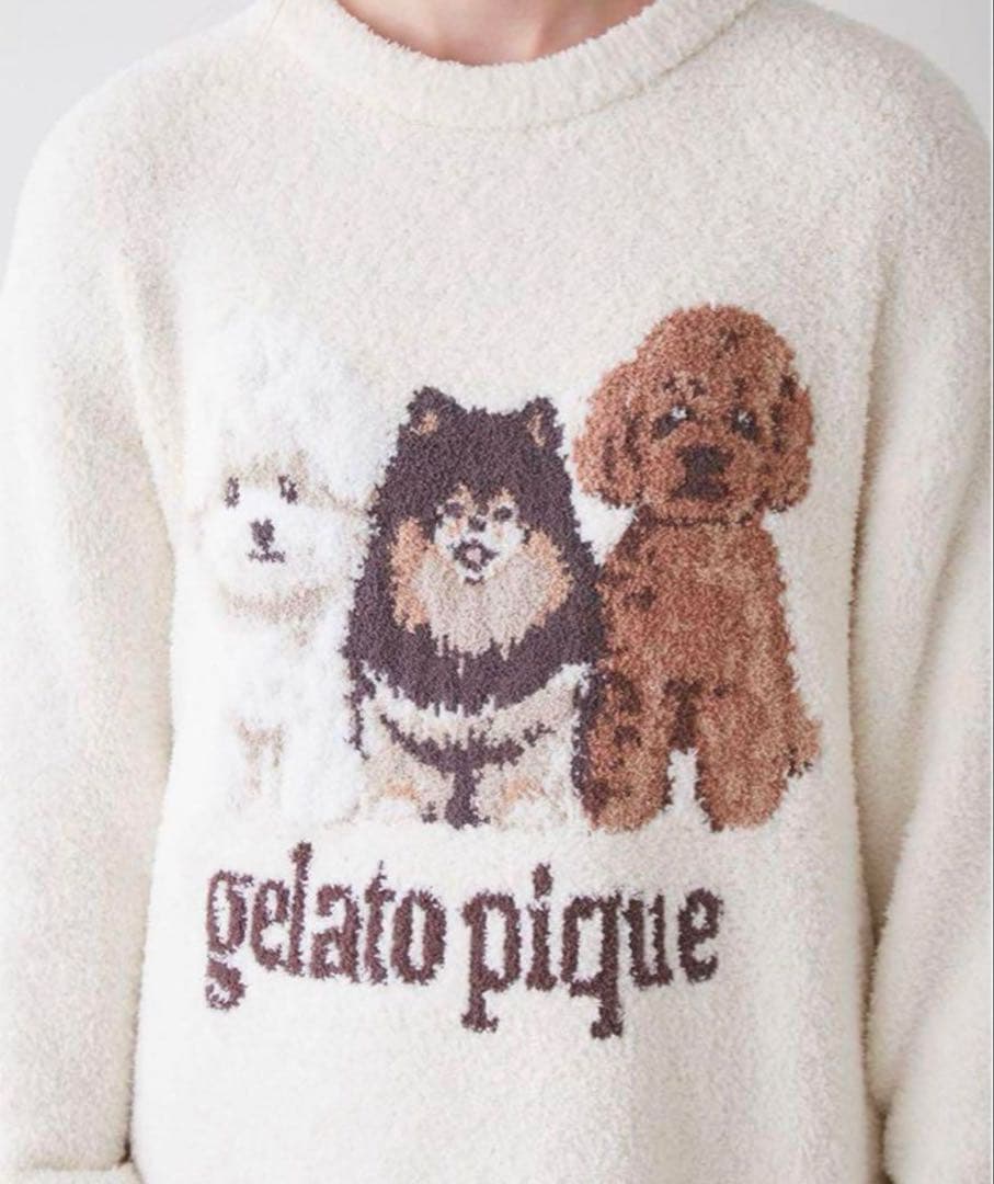 【新品未開封】gelato pique 3DOGS 上下セット