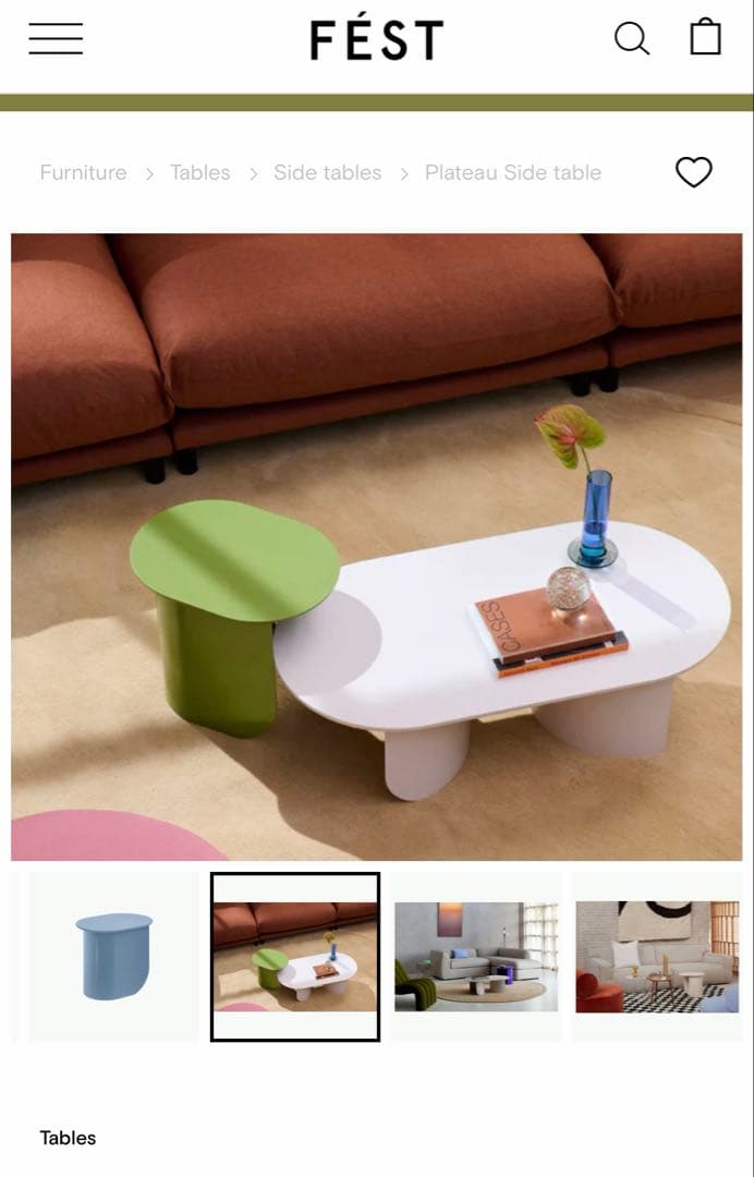 FEST（Amsterdam）Plateau Side table