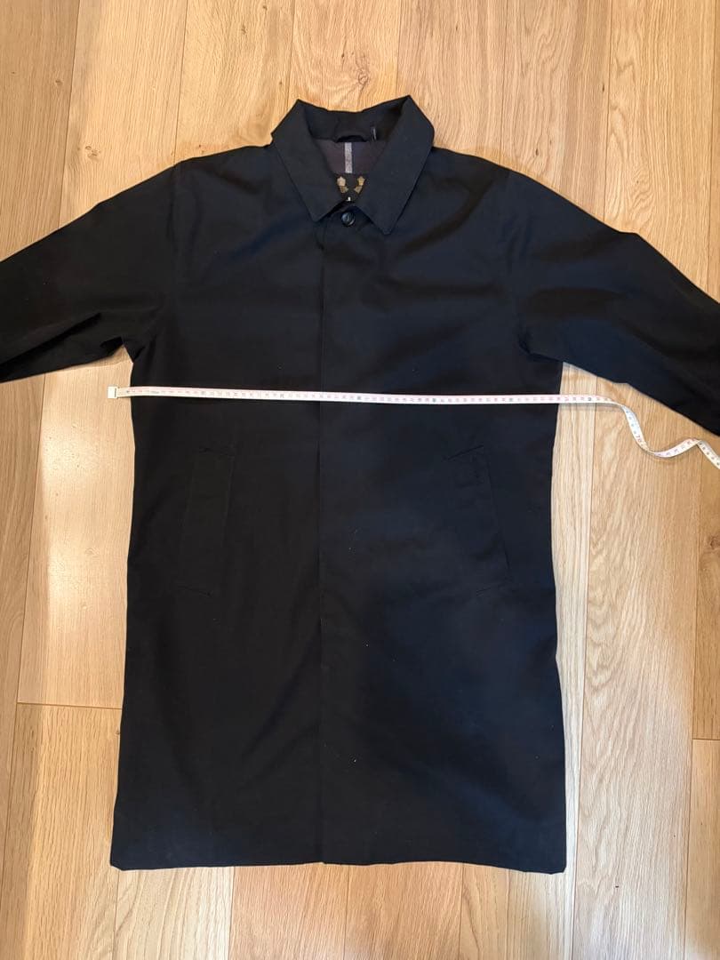 Barbour メンズLORDENステンＷＰ ステンカラーコート　L ブラック