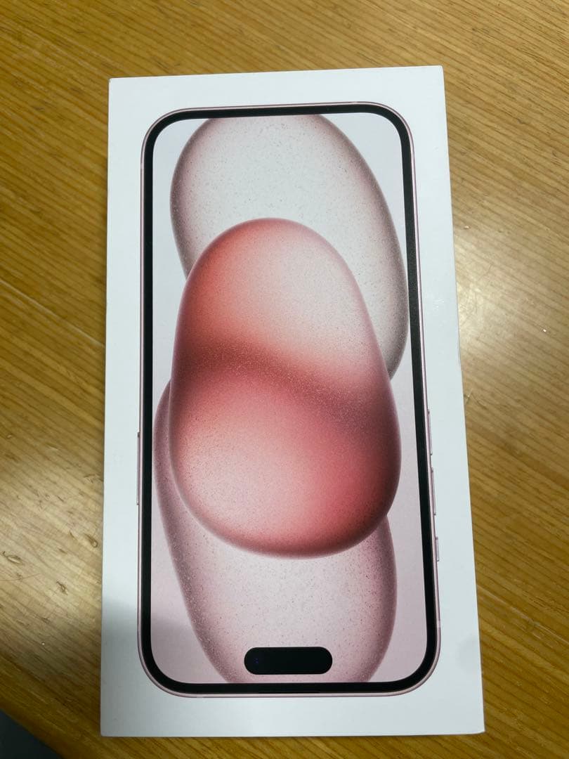 iphone 15 128 gb ピンク　完動品　AppleCare付き