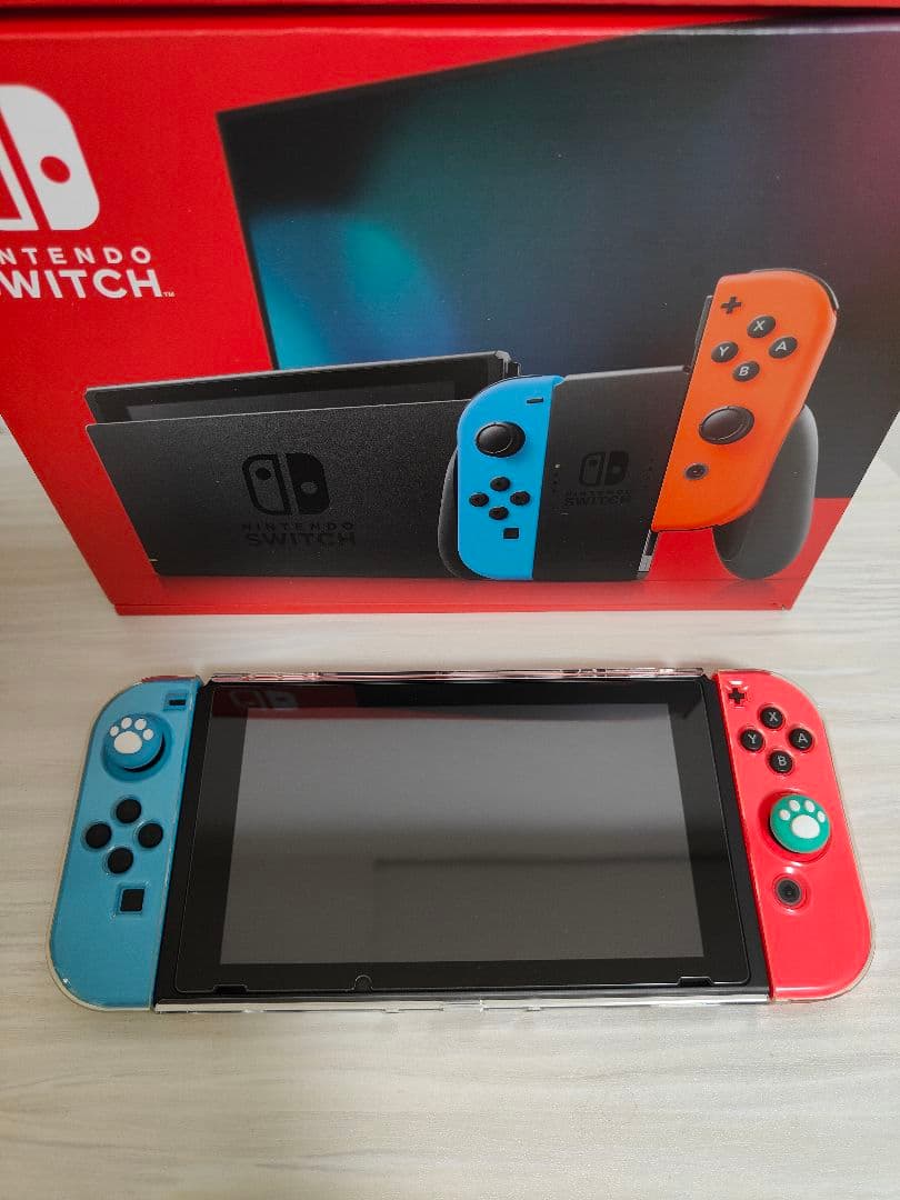 【超美品】Nintendo Switch 本体 青/赤