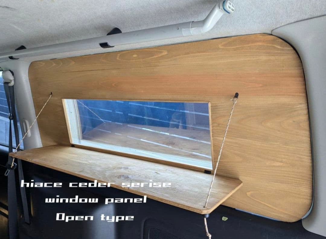 達也　DX用両側（小窓助手席側）チーク＋焼き加工　ありがとうございます！