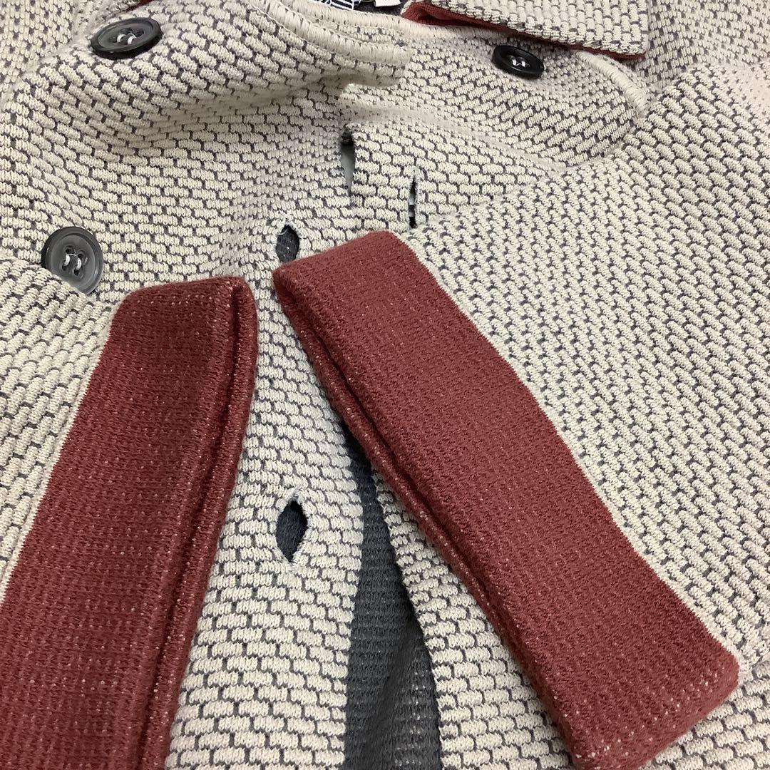 鍋*ん様 新品タグ付　ケンゾー　KENZO ニット風コート ベージュ ジャケット