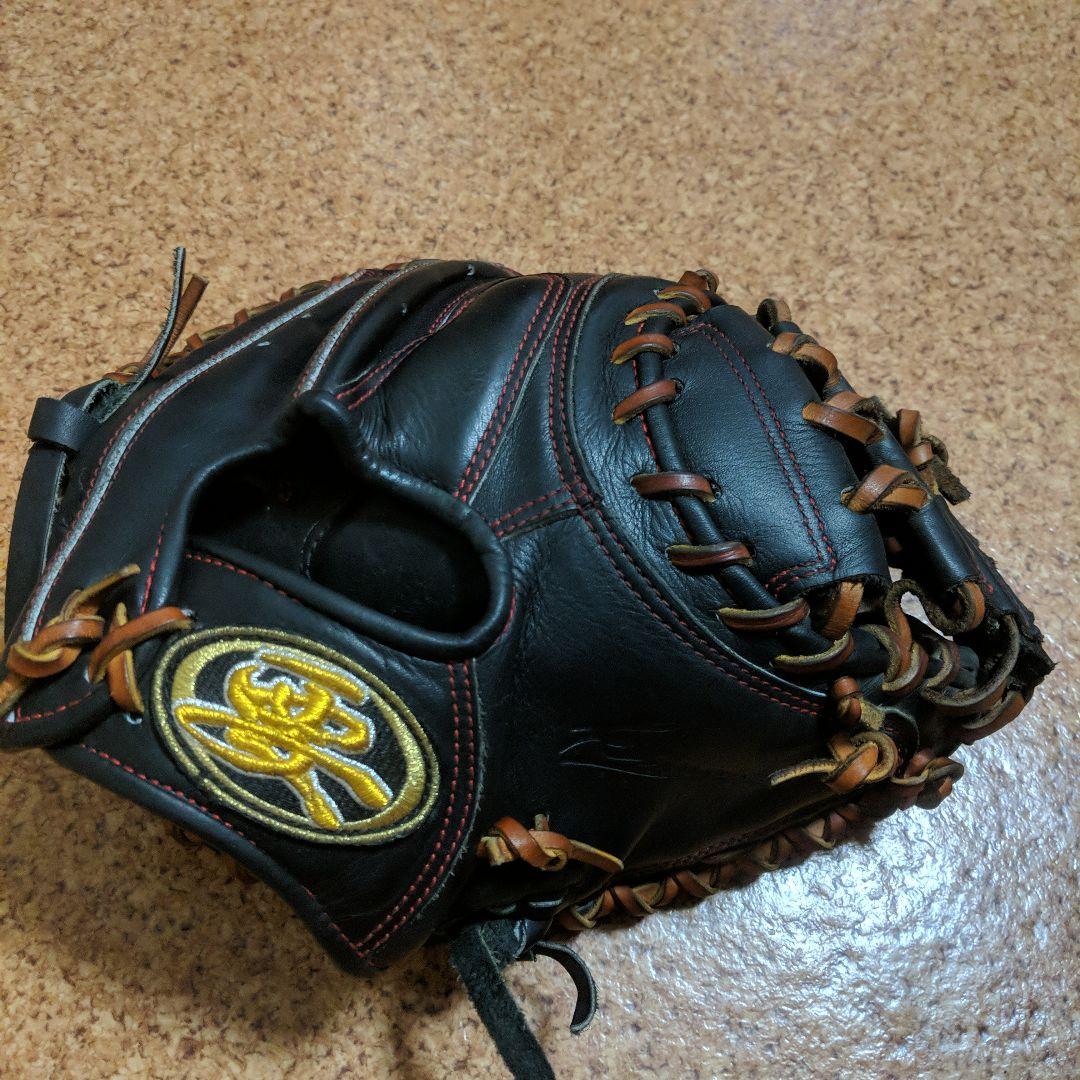 最終値下　要ミットKANAME廃盤ジュテルレザー　キャッチャーミット限定カラ−