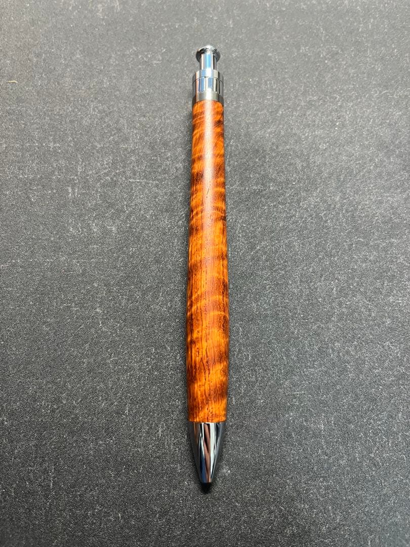 工房楔　ルーチェペン　花梨ちぢみ杢・トラ杢　ボールペン