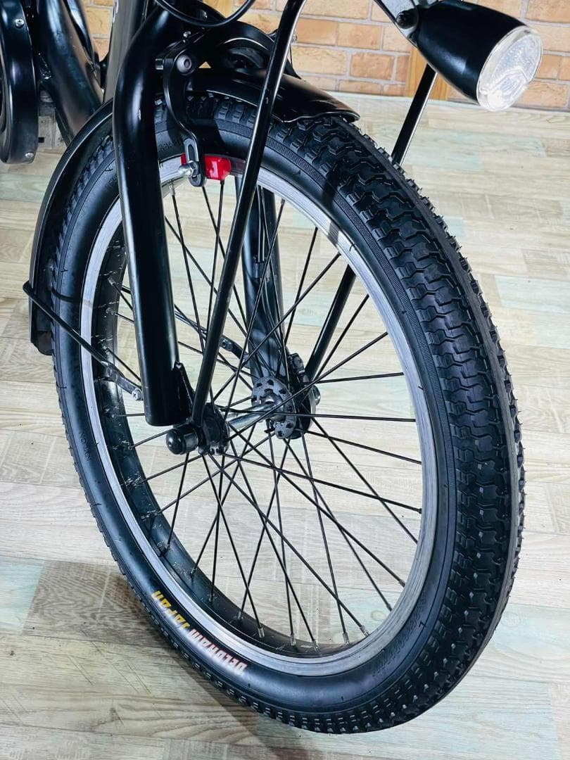 ブラック系 最高峰 王様 ギュットアニーズ子供乗せ電動アシスト H2839