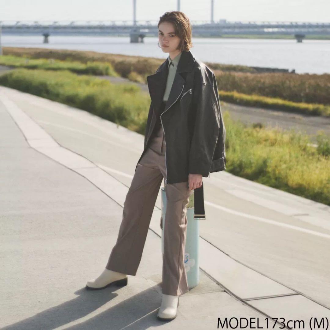 シールームリン　 Vintage ECOレザーBIGライダース