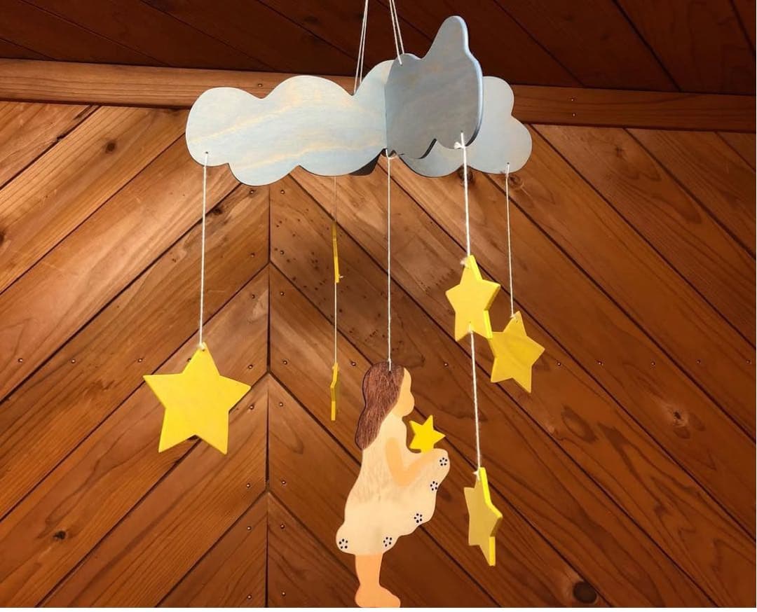 オストハイマー モビール【星の金貨】Ostheimer クリスマス シュタイナー