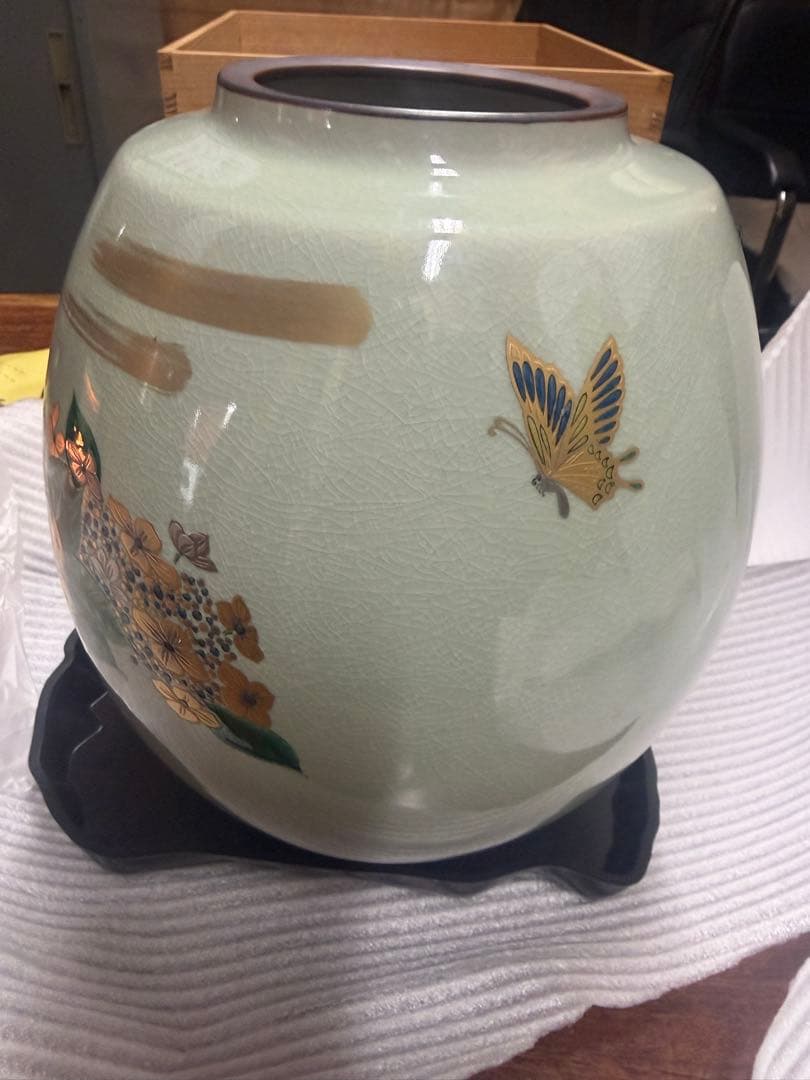 新品未使用　最高級　九谷焼　美術工芸　巨匠