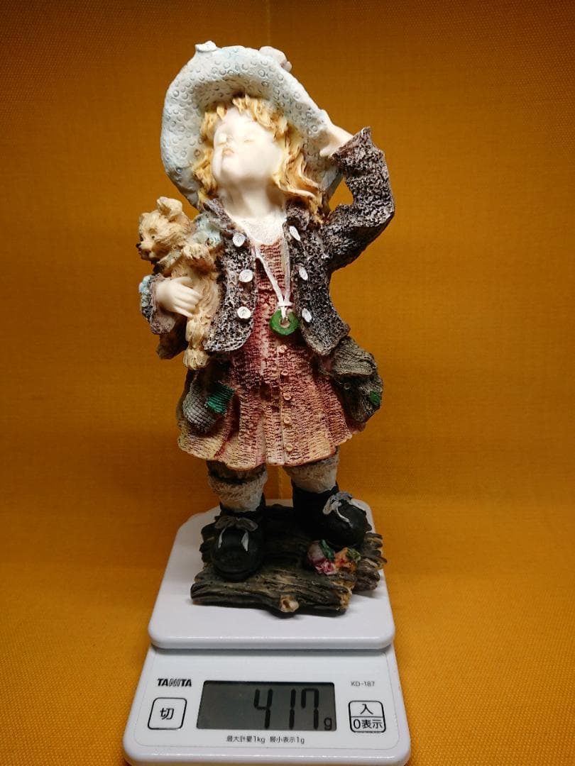 人形　ビンテージ　ヨーロッパ　置物　インテリア　工芸品　美術品　A2756