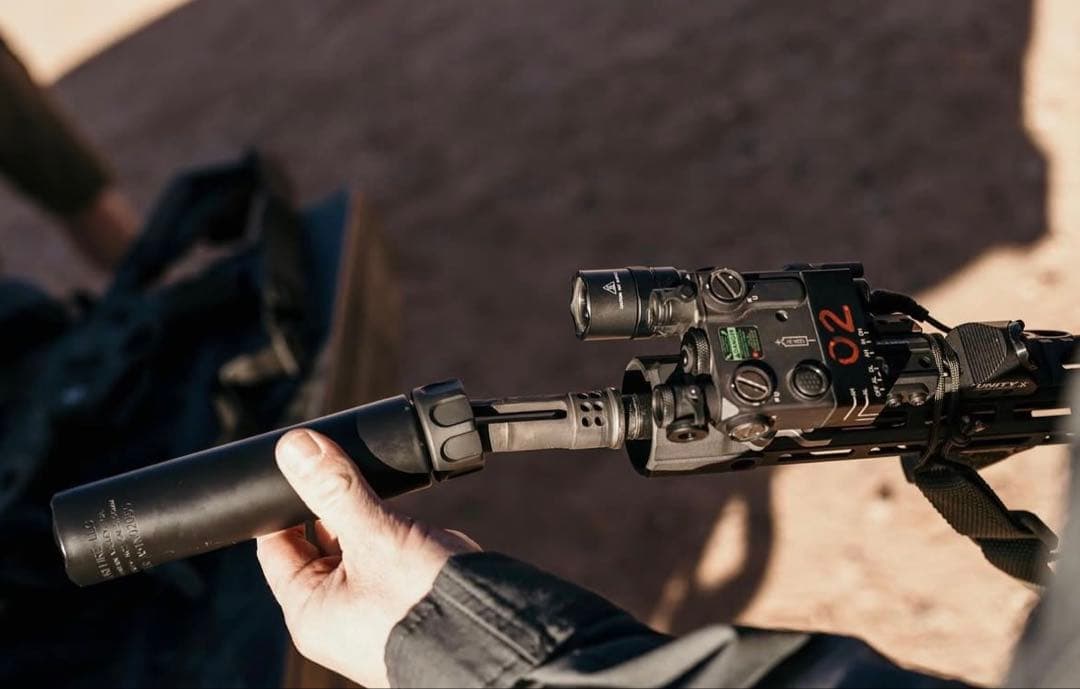 BJ tac SUREFIRE サイレンサー マルイ MWS mk18 BCM