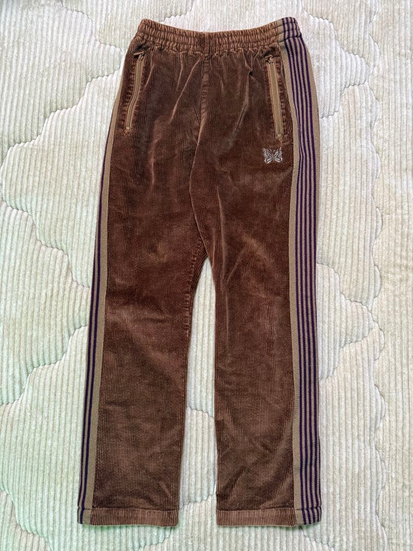 Needles茶色コーディロイ