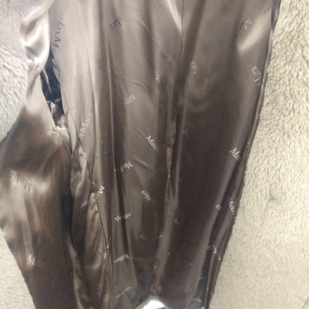 美品 マックスマーラ ウイークエンド テディベアコート ライトブラウン キャメル