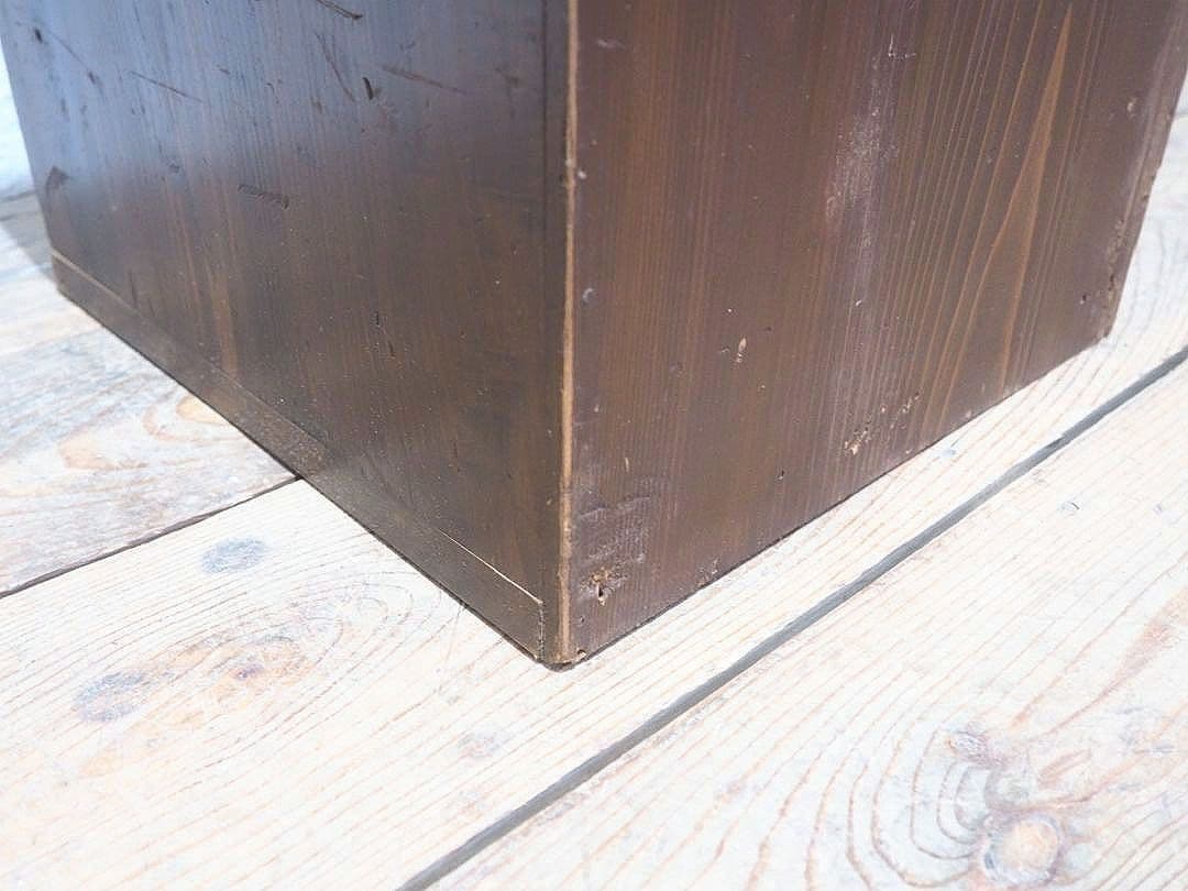 1359 レトロな小引き出し　収納棚　ケース　古家具　古道具　アンティーク　台