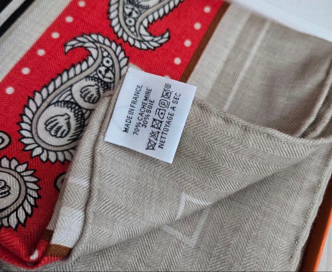 エルメス HERMES カシミヤ140 カレジェアン 船乗りのタトゥー