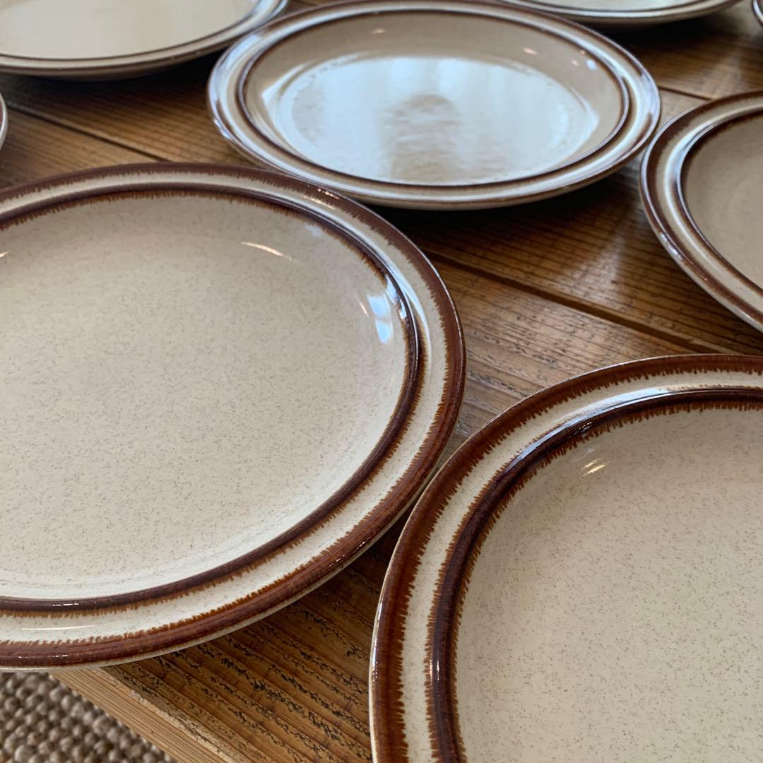 20枚 HOYA ストーンウェア ホヤ プレート STONE WARE 23㎝