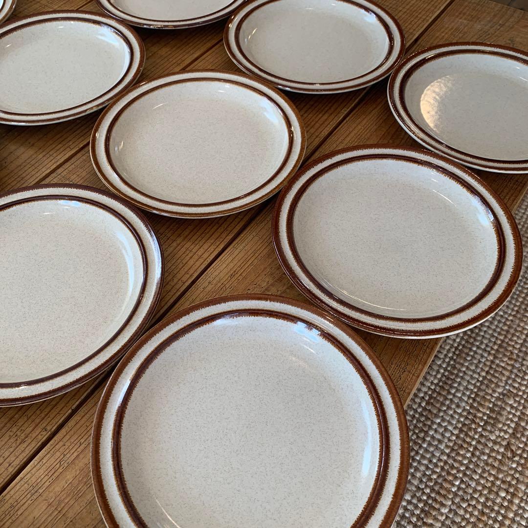 20枚 HOYA ストーンウェア ホヤ プレート STONE WARE 23㎝