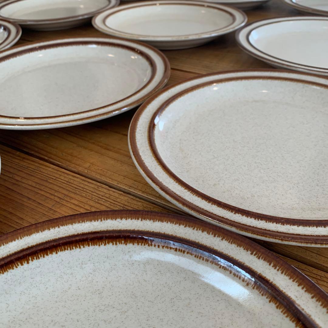 20枚 HOYA ストーンウェア ホヤ プレート STONE WARE 23㎝