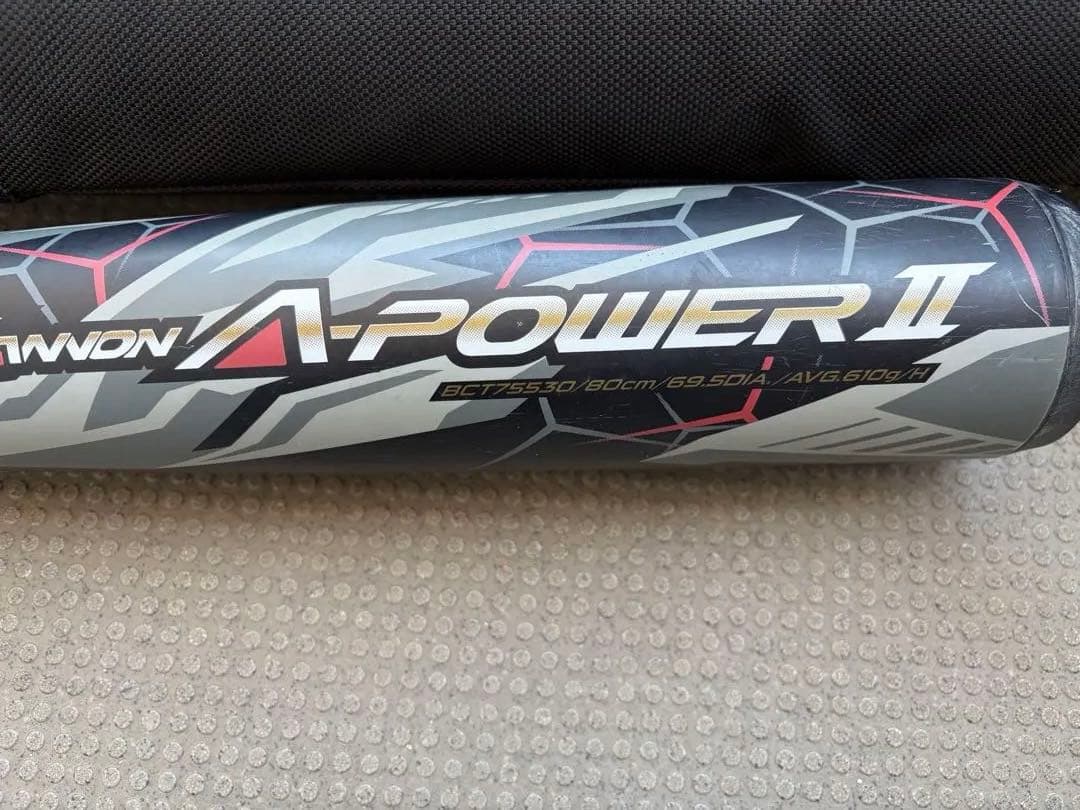ZETT BLACK CANNON A-POWER II 少年軟式バット