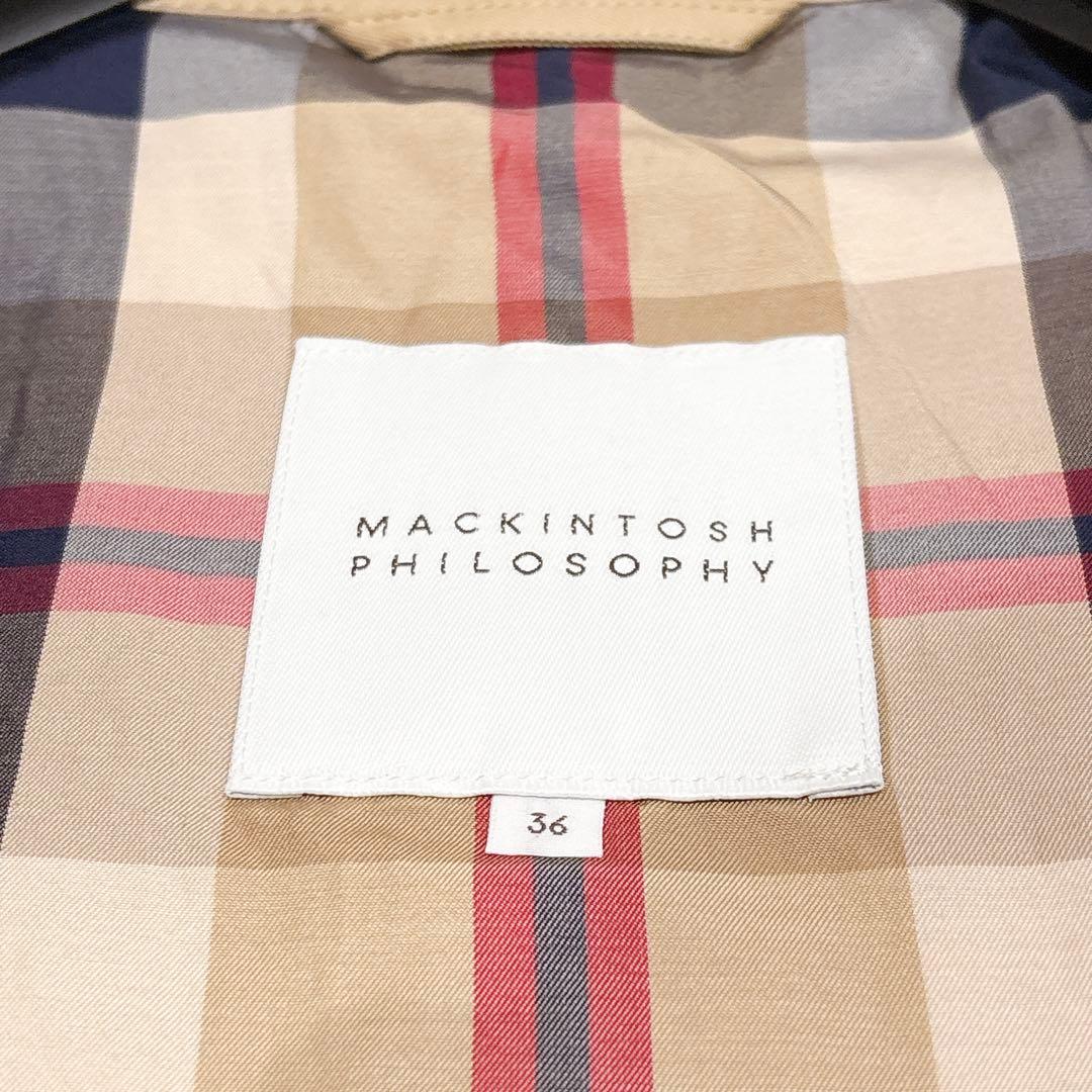 未使用品✨　マッキントッシュ　トレンチコート　ベージュ　36