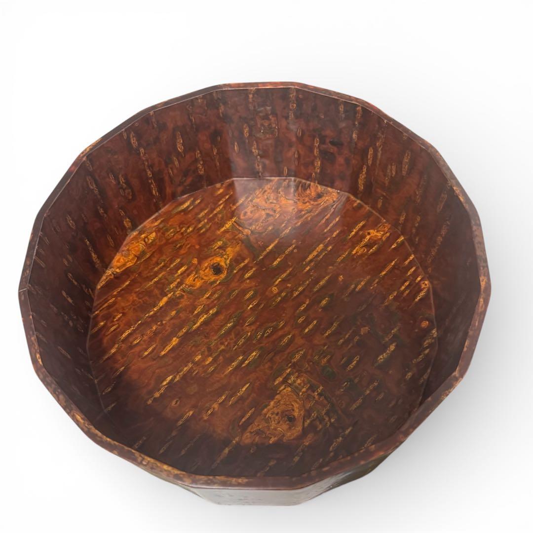 伝統工芸 樺細工 桜皮細工 小箱 小物入れ 整理箱 茶飲み入れ