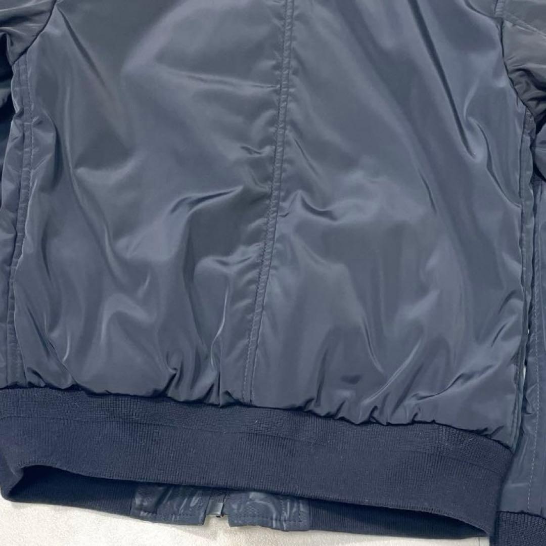 美品✨コーチ MA-1 ボンバージャケット リバーシブル シグネチャー 黒×紺