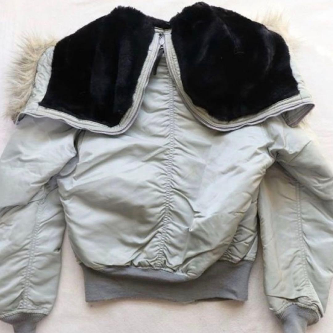 ✨旧タグ　80年代✨　Alpha n-2b シルバー USA製　平成　y2k