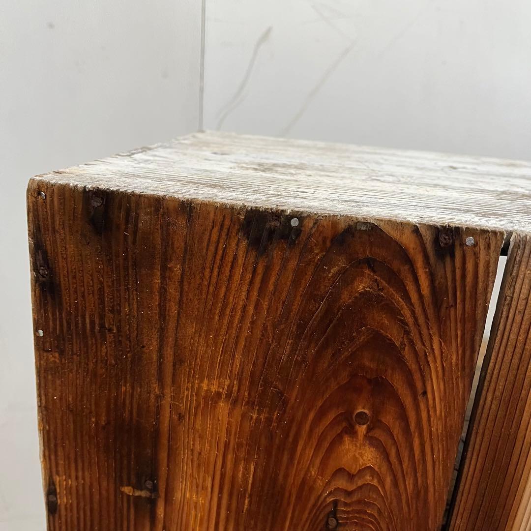 アンティーク シャビーシック 無垢材 飾り棚 オープンシェルフ レトロ ホワイト