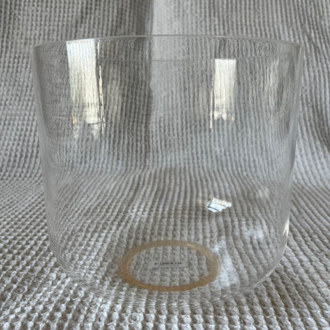 クリアークリスタルボウル 8インチ lowB+25