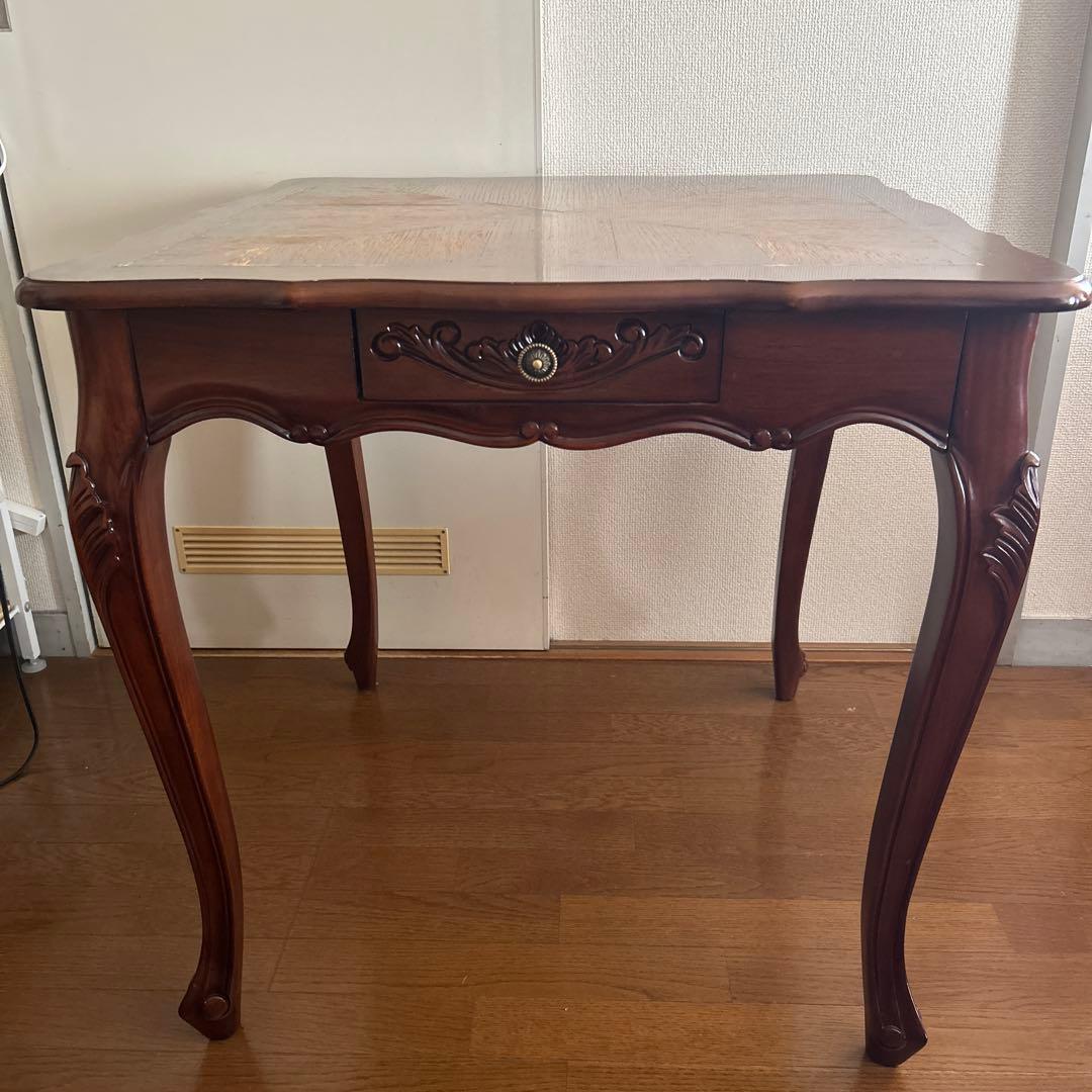 ロココ調 コモ 猫足ダイニングテーブル