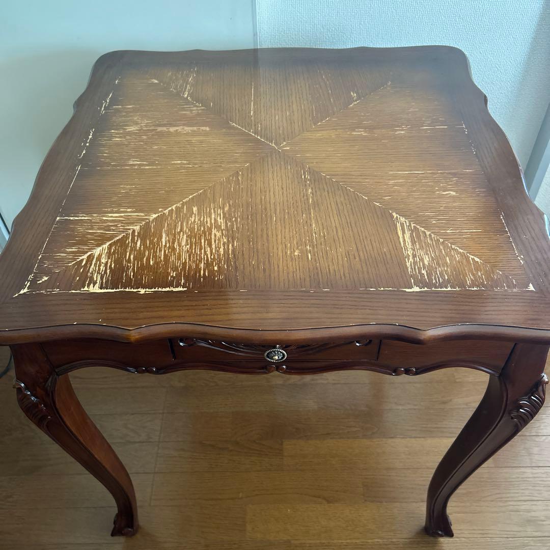 ロココ調 コモ 猫足ダイニングテーブル