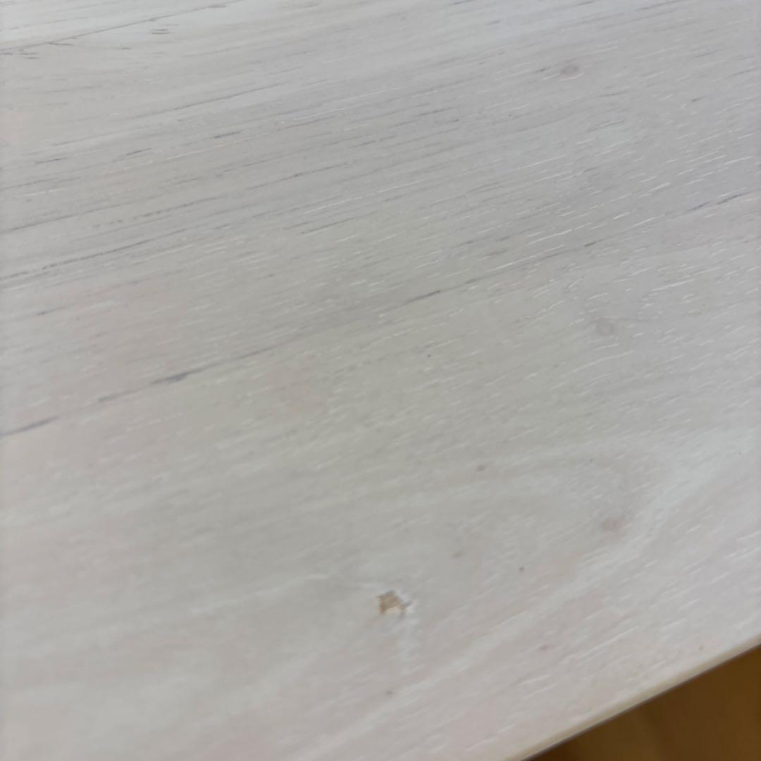 【赤辛さん専用】ニトリ ダイニングテーブルFPマット付き・チェア(2点セット)