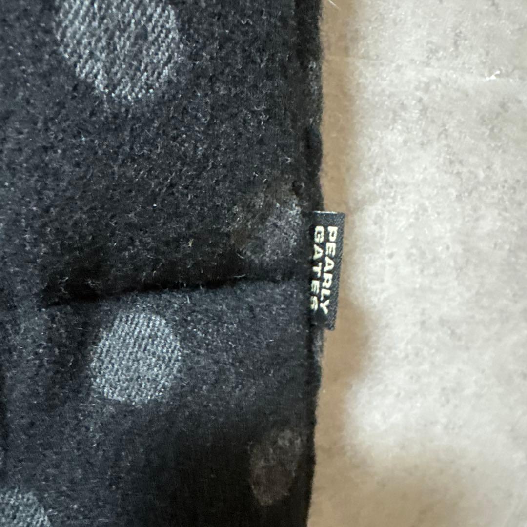 【極美品】パーリーゲイツ ダウンベスト グースダウン ドット柄 サイズ1 希少