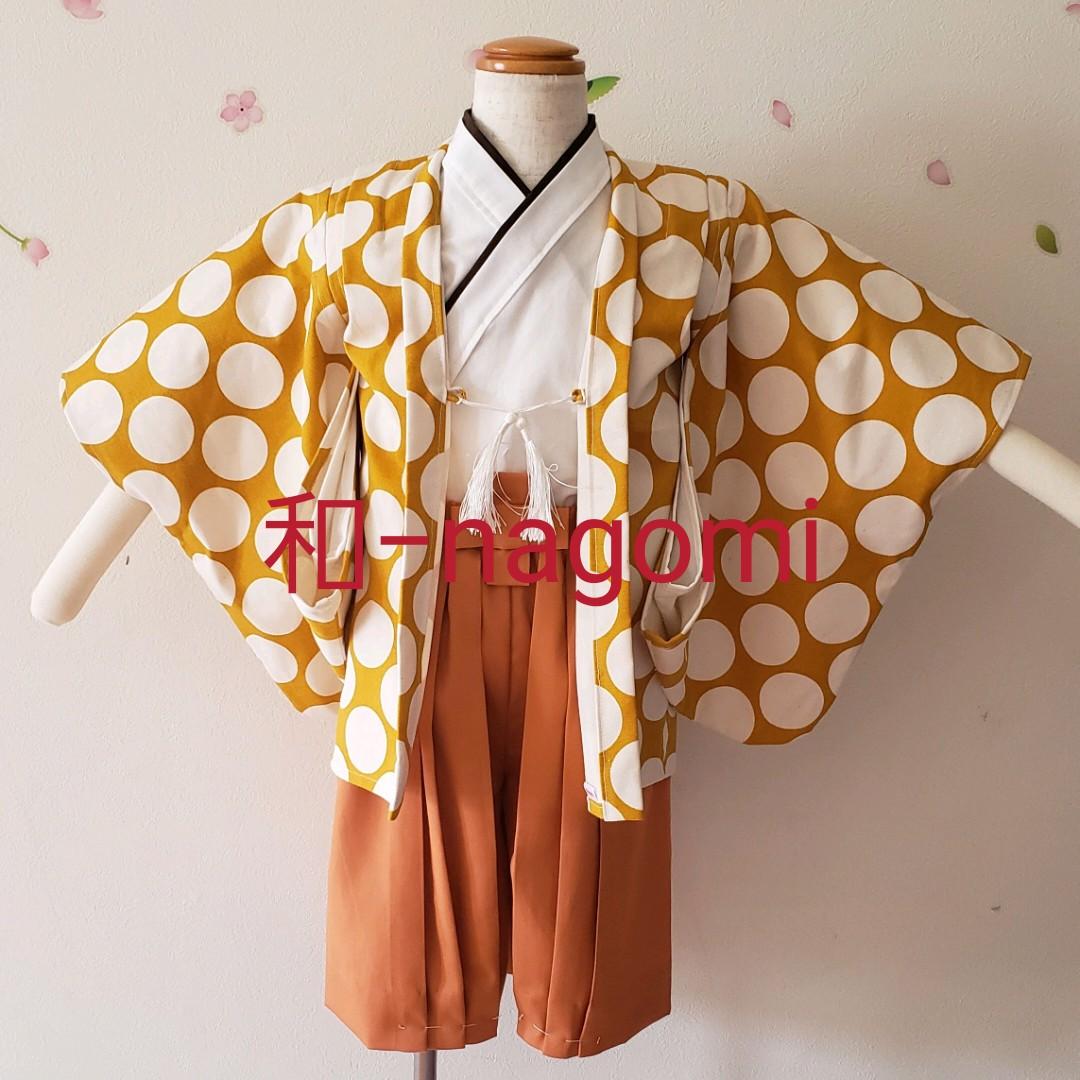 れれ 様♡専用　キッズ着物&袴風セットアップ