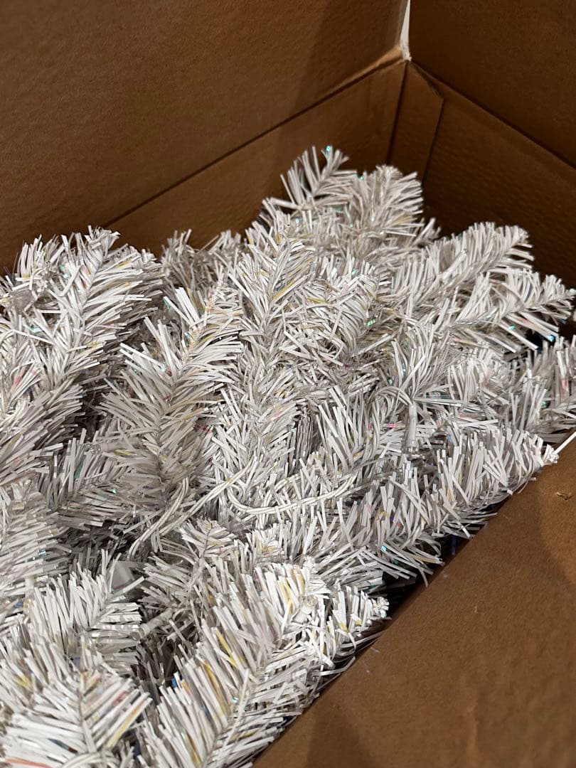 Francfranc クリスマスツリー 150cm ピンク 白 LED ライト