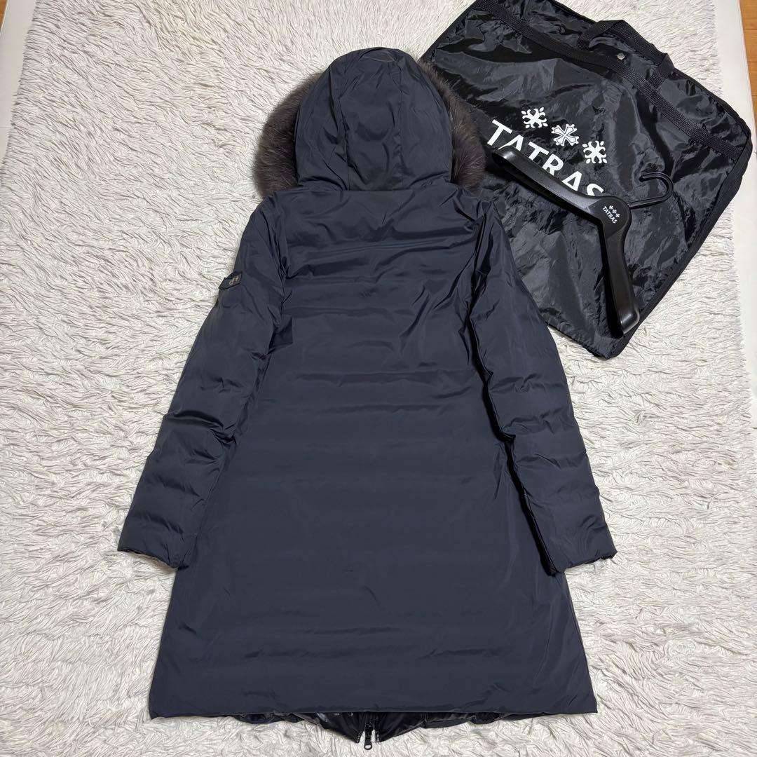 TATRAS イセラ リバーシブル ダウンコート ブラック 03 20AW
