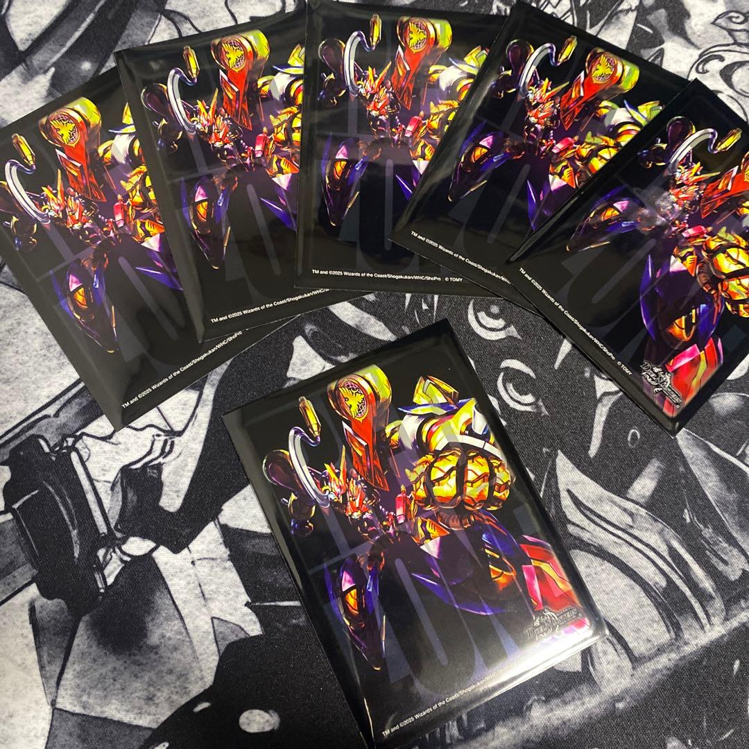 デュエマ　赤黒邪王門　構築済みデッキ　スリーブ付き