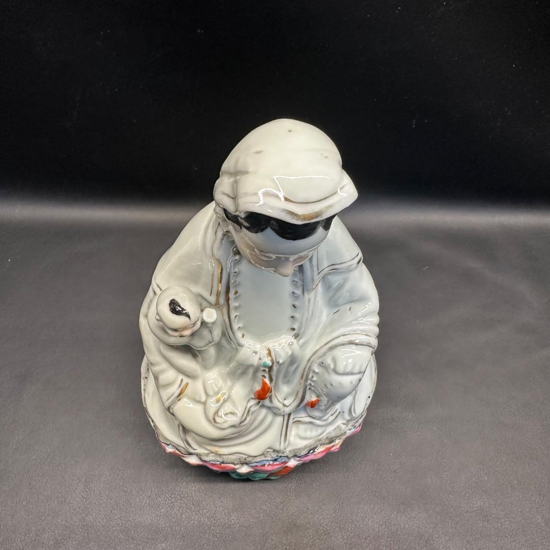 ♡Ec右1012 中国九江人形 子安観音菩薩 中国美術 ヴィンテージ 仏教