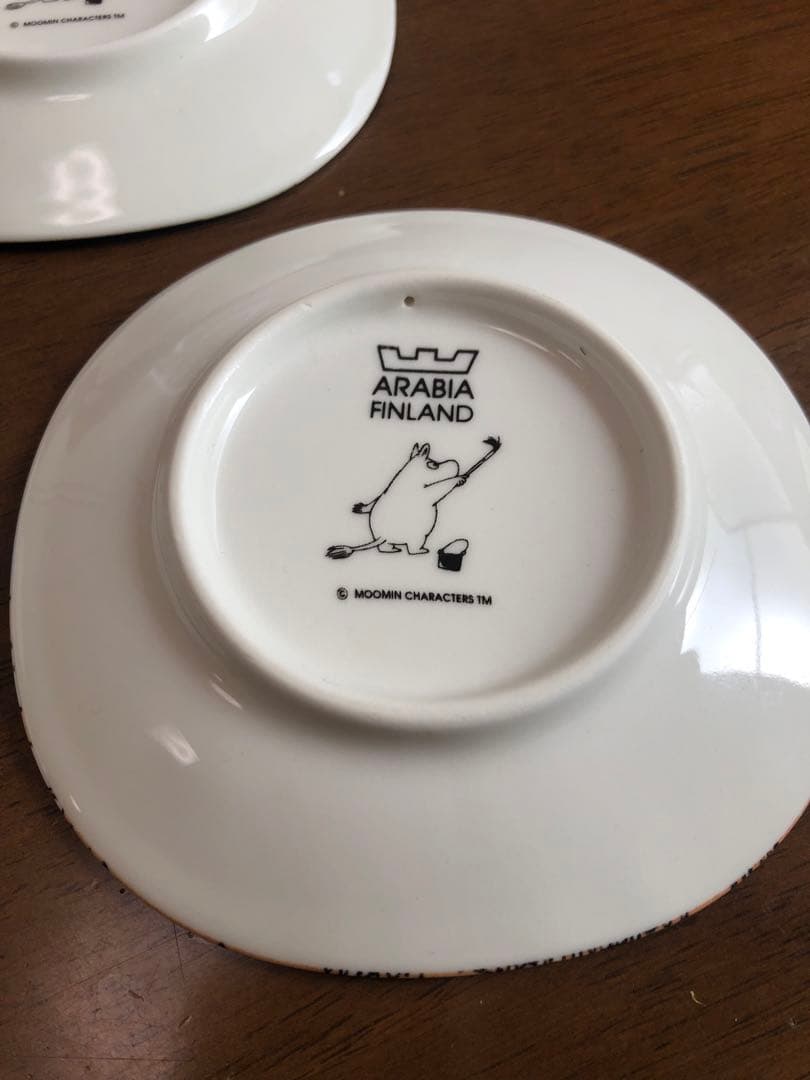 アラビア　ムーミンウォールプレート　3枚セット