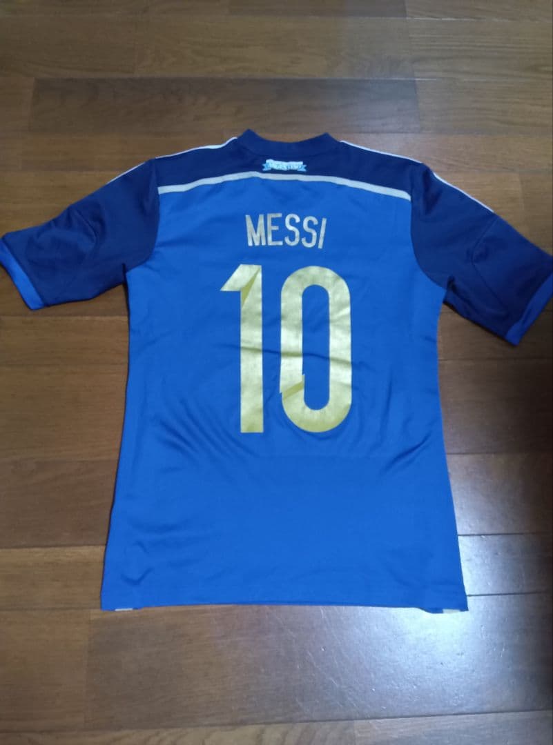 2014年　アルゼンチン代表 アウェイ　メッシ　10番 正規品　当時物
