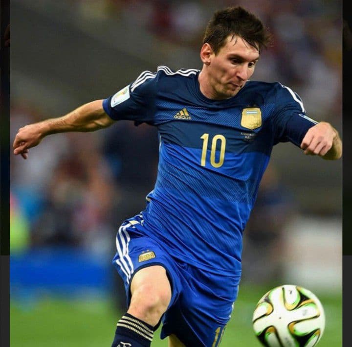 2014年　アルゼンチン代表 アウェイ　メッシ　10番 正規品　当時物