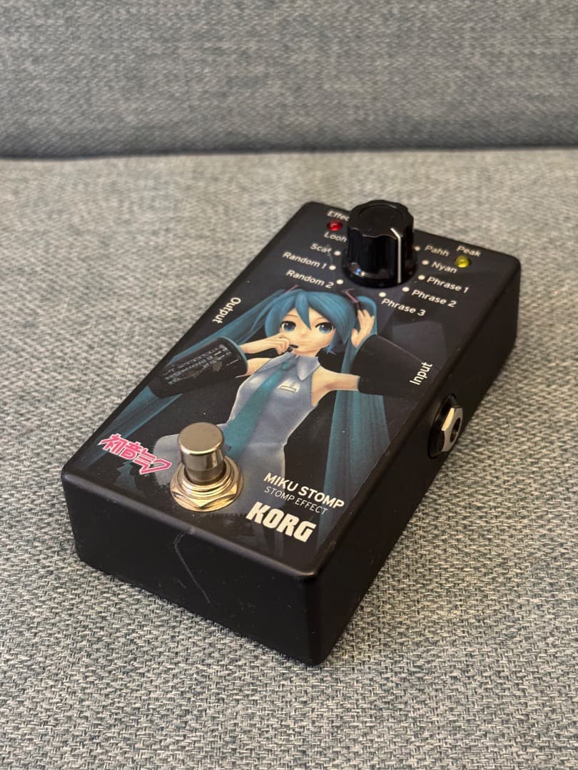 【レア物】KORG MIKU STOMP ギターエフェクター