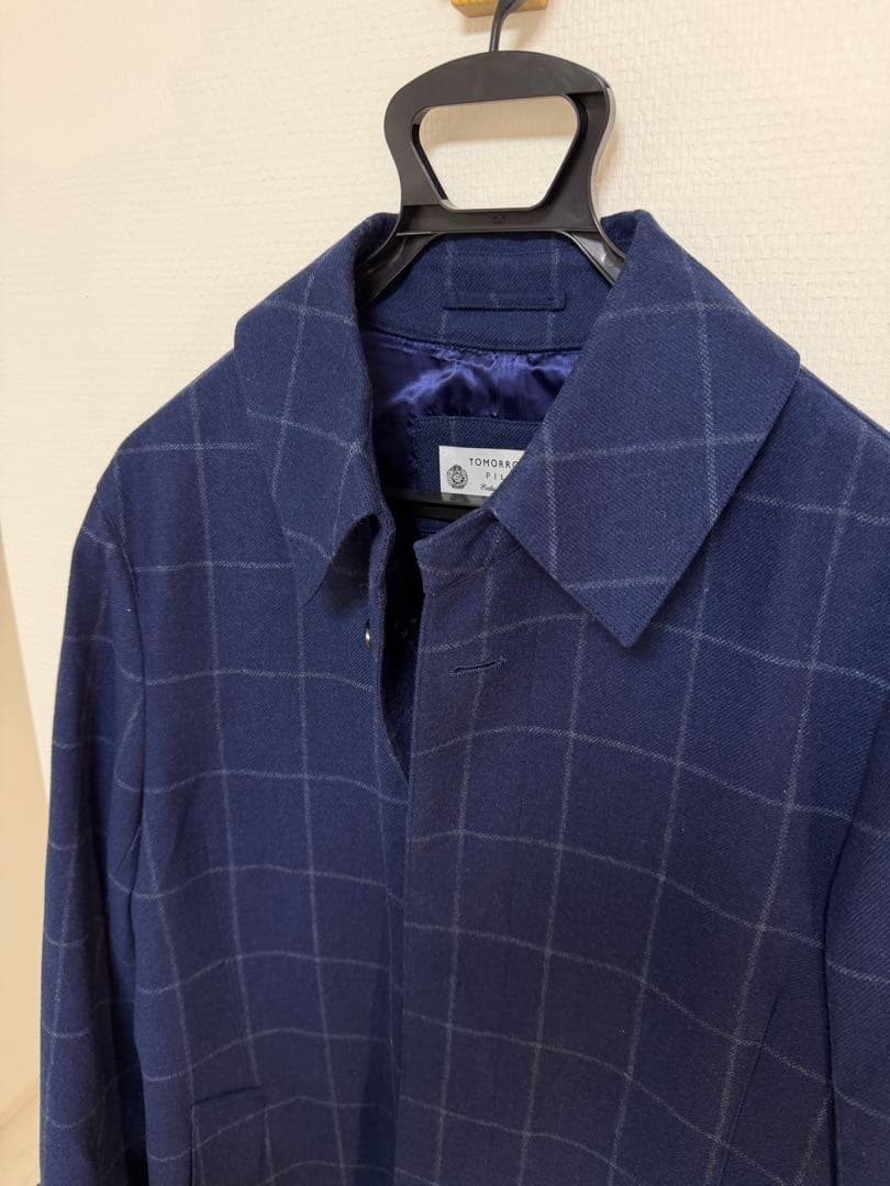 トゥモローランド　ピルグリム　ゼニア　ステンカラー　サイズ50 カシミア