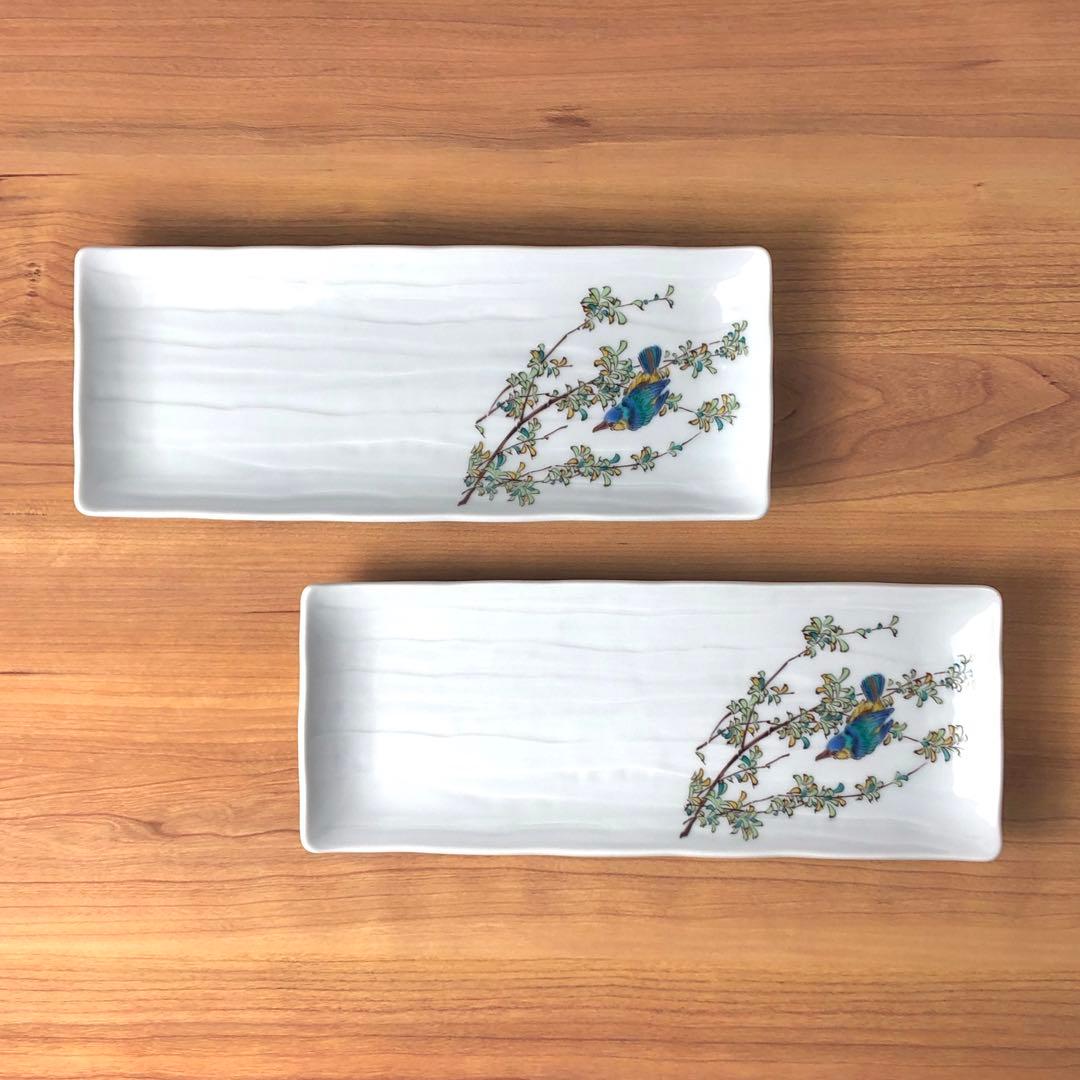 九谷焼　新品　四角小皿10枚　長皿10枚