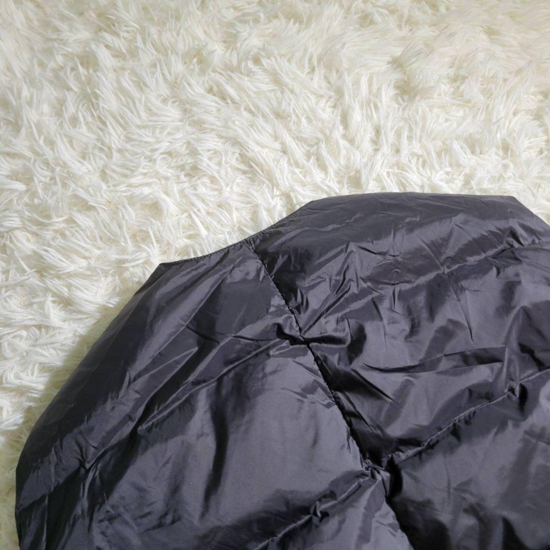 完売品・美品☆wee9s　エッグショートダウンベスト　黒　ダック