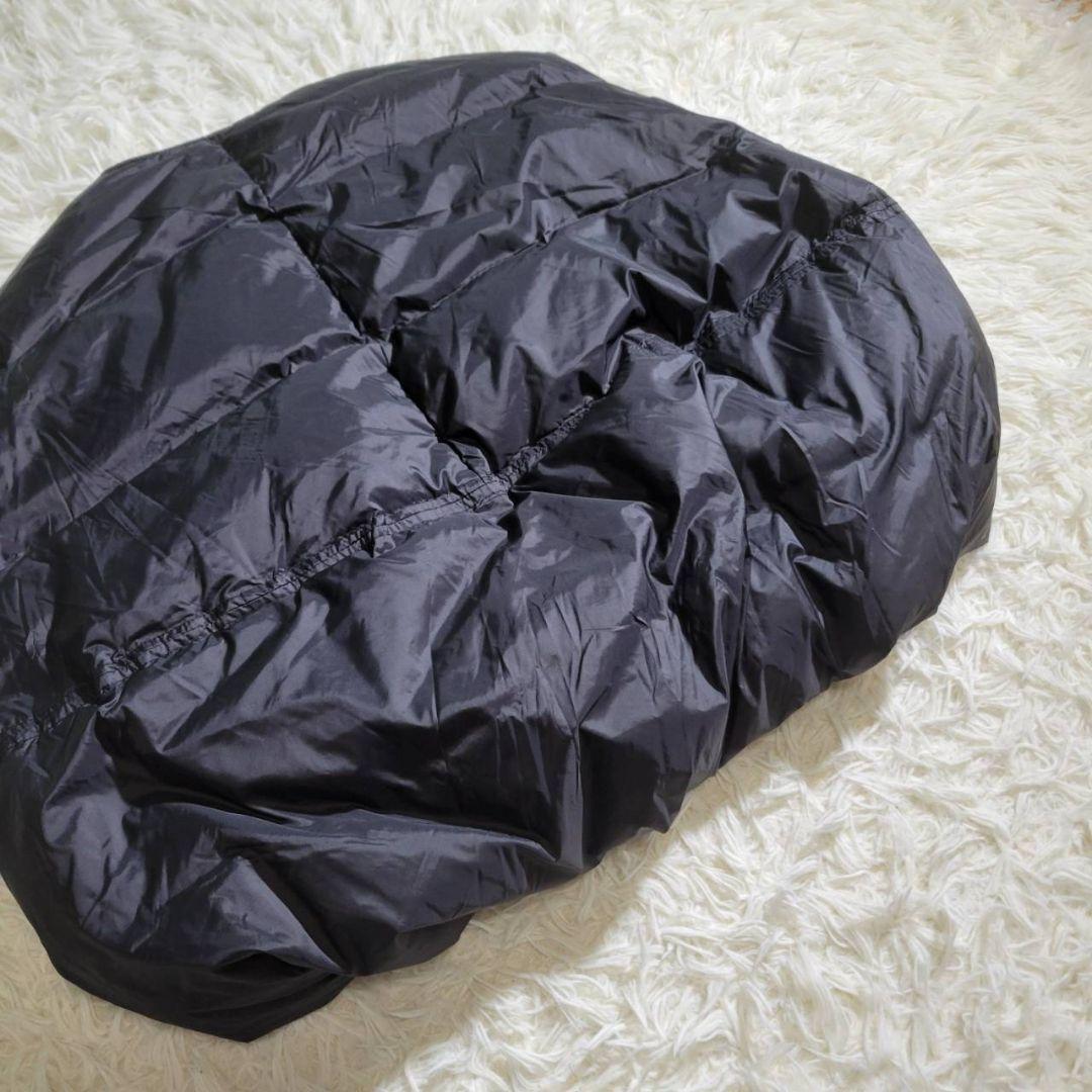 完売品・美品☆wee9s　エッグショートダウンベスト　黒　ダック